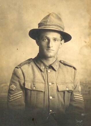 Portrait of Private Arthur William Carlyle Horsman