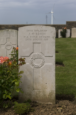 Portrait of Rifleman Jeremiah O'brien
