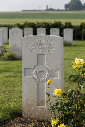 Portrait of Private John Greelish