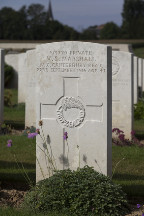 Portrait of Private Victor Stewart Marshall