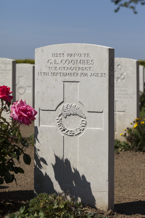 Portrait of Private George Lyall Coombes