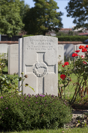Portrait of Rifleman William John Mordin
