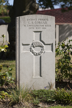Portrait of Private Charles Skelton Corsar