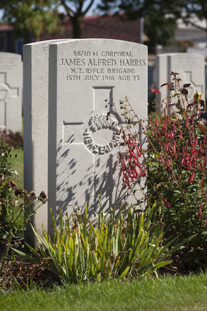 Portrait of Corporal James Alfred Harris
