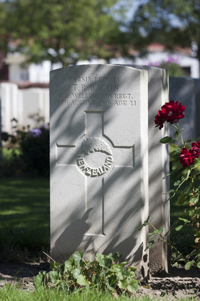 Portrait of Private Thomas Reginald Bacon