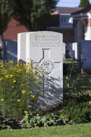 Portrait of Private Daniel D'arcy Dickinson Butler