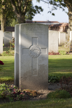 Portrait of Private Charles Spurway Smith