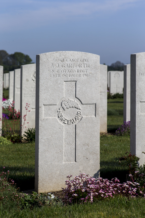 Portrait of Lance Corporal Arthur John Garforth