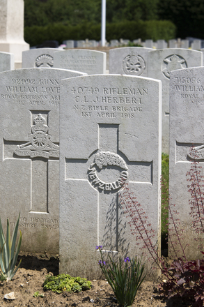 Portrait of Rifleman Charles Leicester James Herbert
