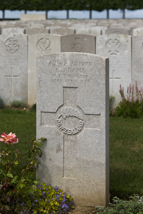 Portrait of Sapper Colin Adams