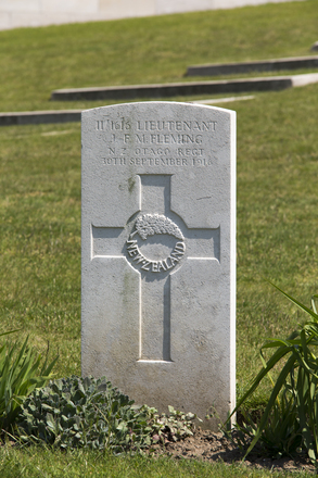 Portrait of Lieutenant John Forbes Menzies Fleming