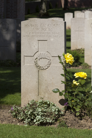 Portrait of Lance Corporal James William Jones
