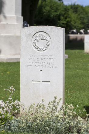 Portrait of Private Walter Lionel Charles Humby