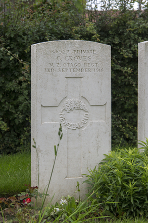 Portrait of Private Godfrey Groves