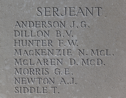 Portrait of Private John Anderson