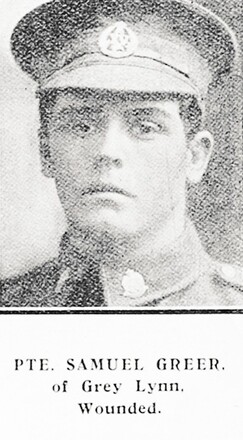 Portrait of Private Samuel Greer