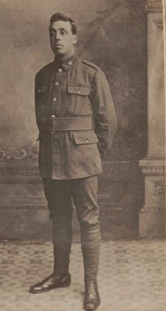 Portrait of Private Robert Henry Morris Simpson