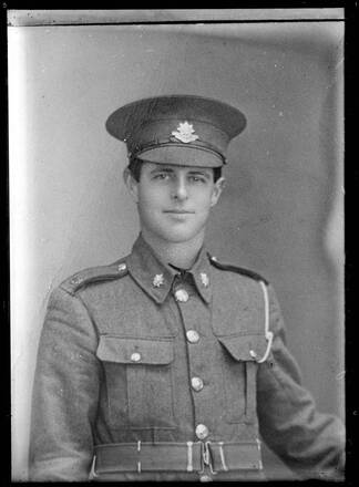 Portrait of Private Percy Coomer