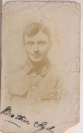 Portrait of Lance Corporal Sydney Simson
